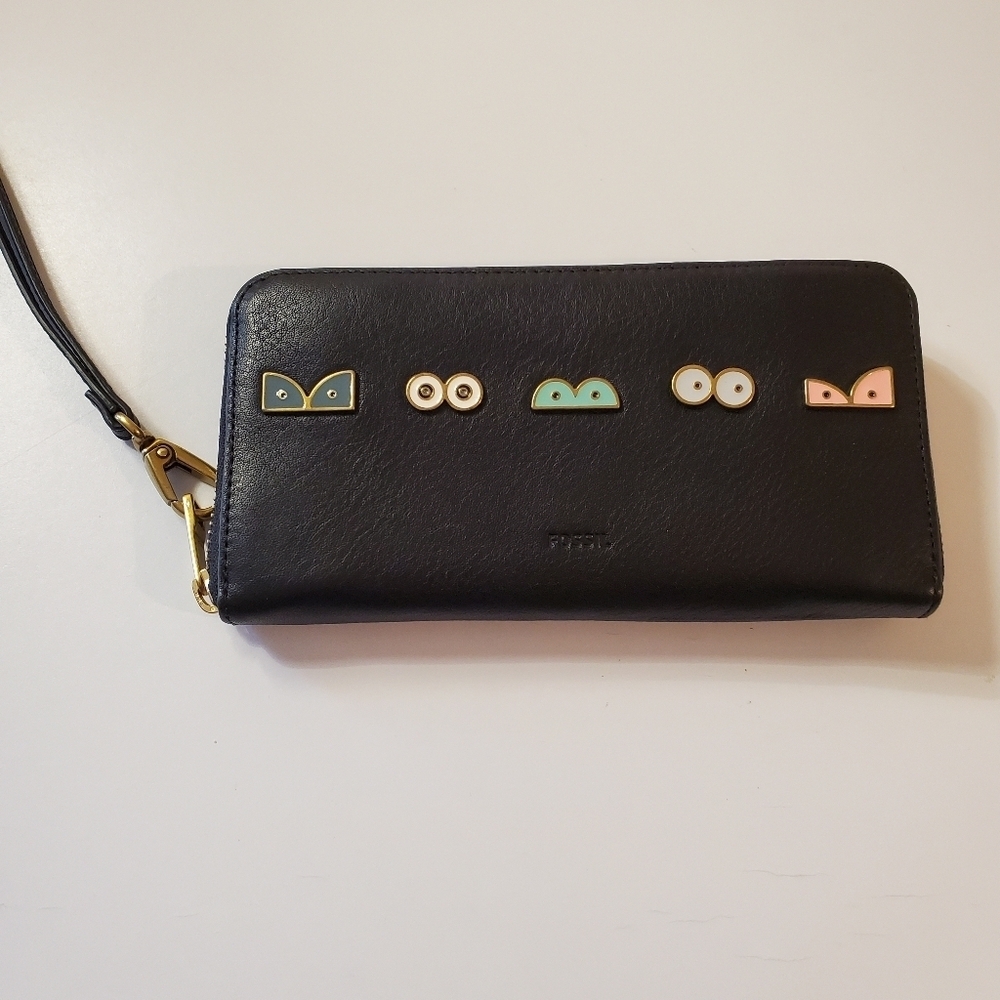 Fossil Emma RFID Zip Clutch